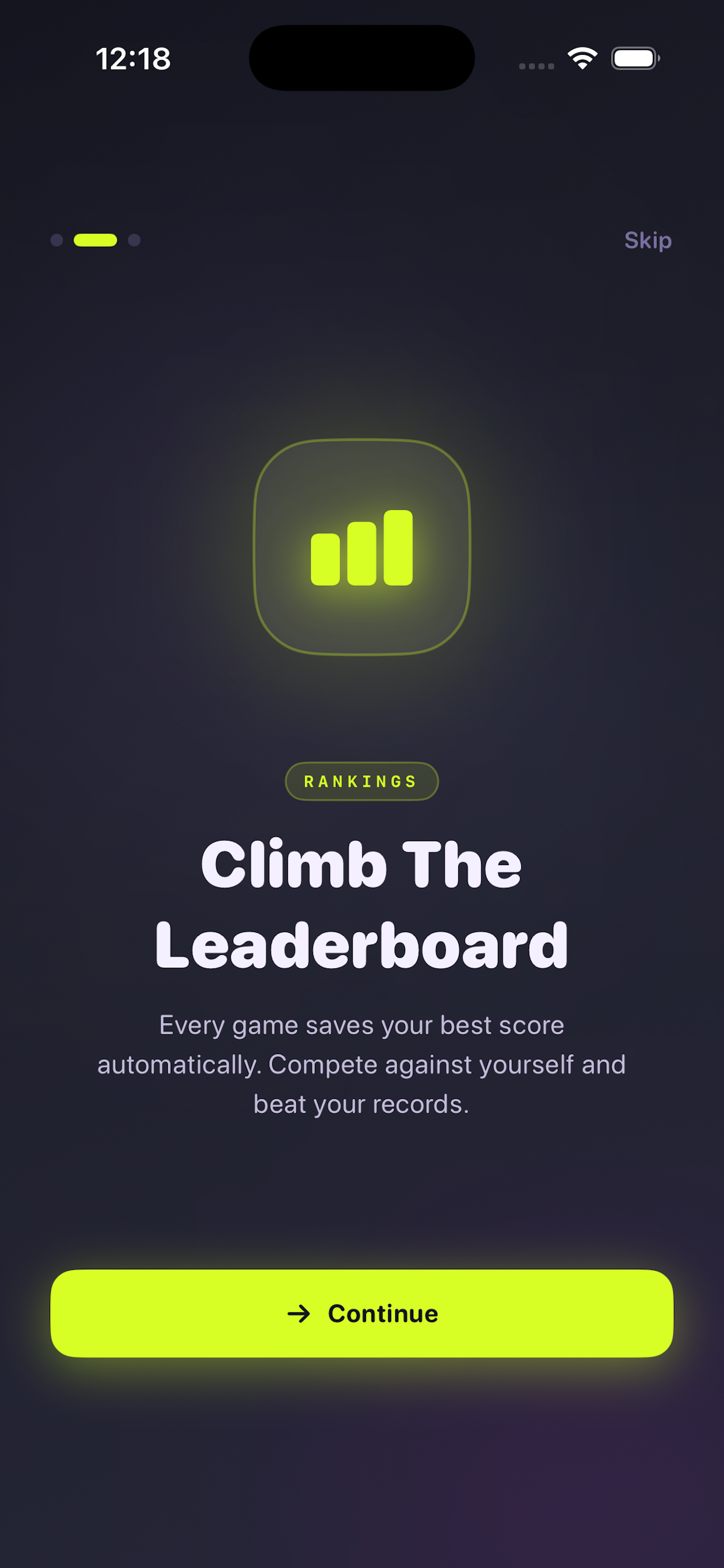 Leaderboard Feature